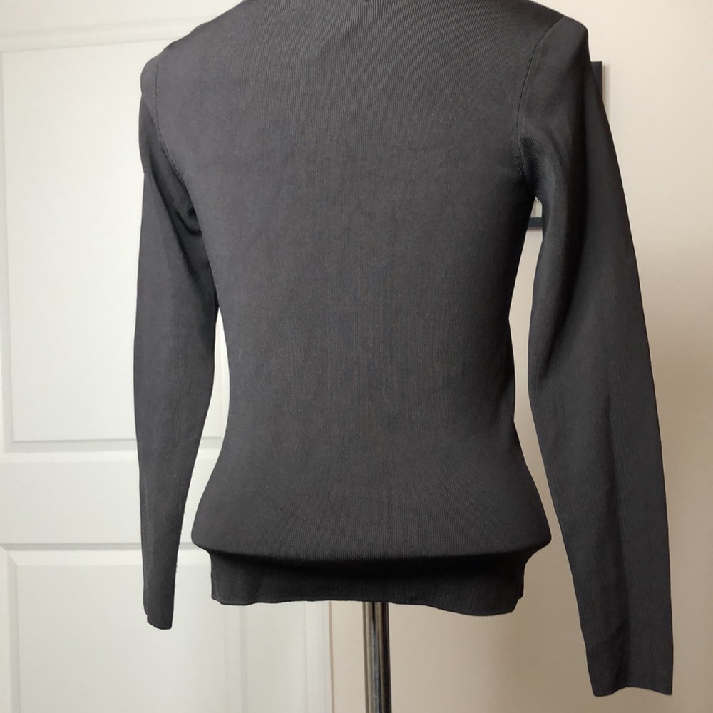 August Silk Petites L/S tee size Small P - Picture 3 of 11